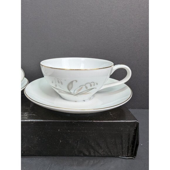 Kaysons Fine China Golden Rhapsody 1961 Cup and Saucer Set Lot of 2 - Picture 3 of 7